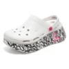 Max Cushioning Foamies “White Black Pink”