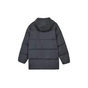 Medium-Length Down Jacket “Black”