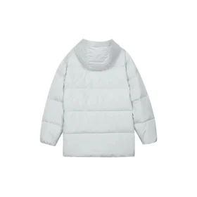 Medium-Length Down Jacket “Grey”