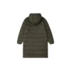 Medium-Length Woven Down Jacket “Black”
