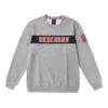 Men”s Skechers Alphabet Printing Knit Pullover Gray