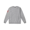 Men”s Skechers Alphabet Printing Knit Pullover Gray