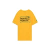 Men”s Skechers Alphabet Printing Knit Short Sleeve Yellow