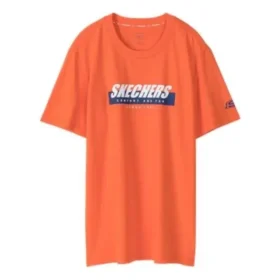 Men”s Skechers Printing Short Sleeve t Red