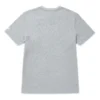 Men”s Skechers Sports Alphabet Printing Short Sleeve Gray
