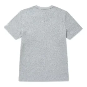 Men”s Skechers Sports Alphabet Printing Short Sleeve Gray