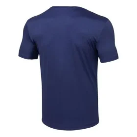 Men”s Skechers Training Running Sports Knit Short Sleeve Blue