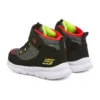 Microspec Zovox Blended Velcro Shoes “Black Grey Red”