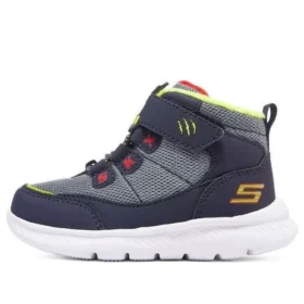 Microspec Zovox Blended Velcro Shoes “Navy Grey”