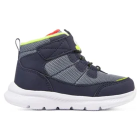 Microspec Zovox Blended Velcro Shoes “Navy Grey”