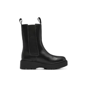 Mid Top Slip On “Black”