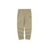Mid-Waist Casual Straight-Leg Pants “Tan”