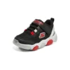Mighty Glow Sneaker “Black Red”