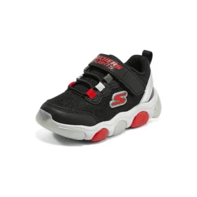 Mighty Glow Sneaker “Black Red”