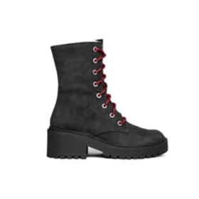 Modern Comfort Winter High-Top Martin Boots Black