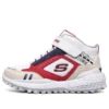 Monster Shoes “White Red Navy”