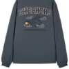 New Year Dragon Year Casual Cotton Graphic Jacket “Grey”