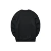 New Year Series Graphic Knit Crew Sweatshirt “Black Red Yellow”