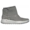 One The Go Socks Stitching Short Boots “Dark Grey”