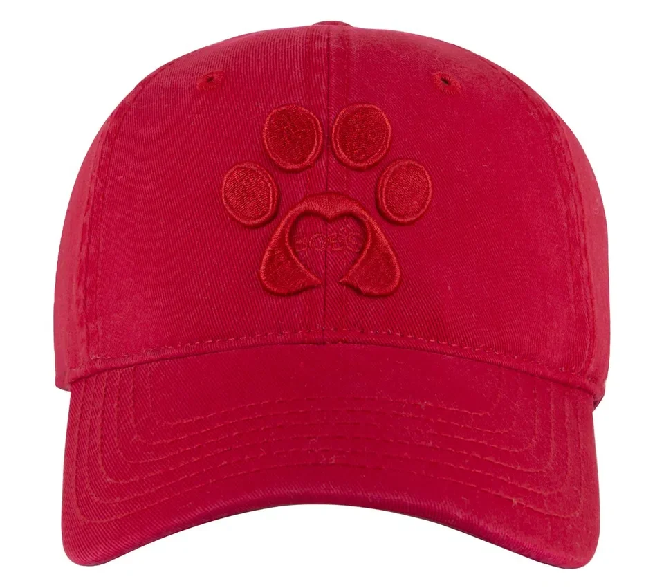 Paw Print Twill Washed Hat Paw Print Twill Washed Hat