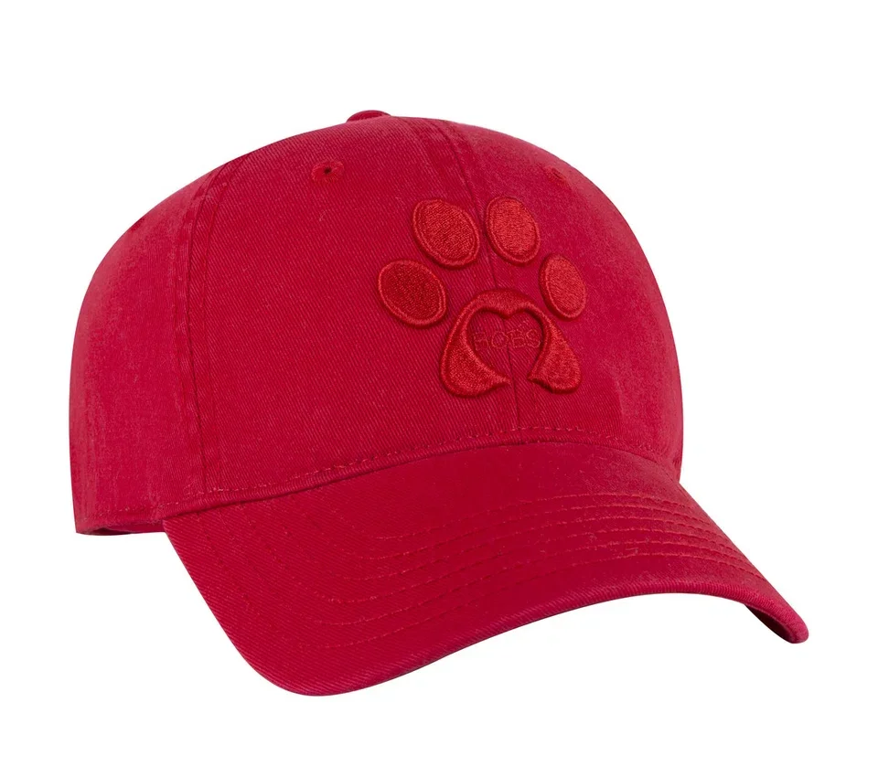 Paw Print Twill Washed Hat Paw Print Twill Washed Hat