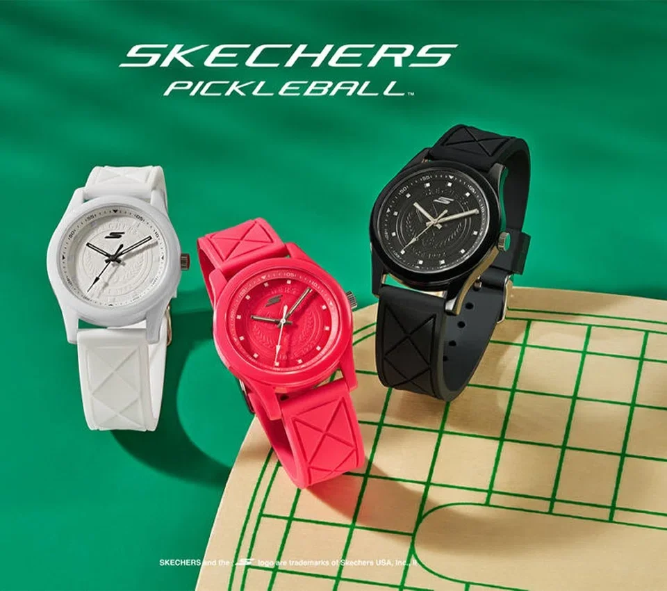Pickleball Dial Quilt Watch Pickleball Dial Quilt Watch