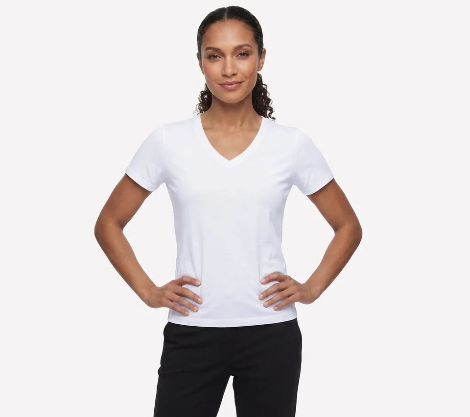 Pima V-Neck Tee Pima V-Neck Tee