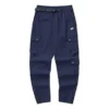 Quick-Drying Cool Feeling Workwear Casual Pants “Navy”