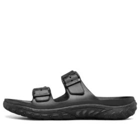 Reggae Casual Black Slippers