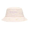 Reservible Bucket Hat “Pink White”