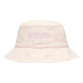 Reservible Bucket Hat “Pink White”