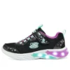 S Lights: Glow-Brites Shoes “Black Purple Green”