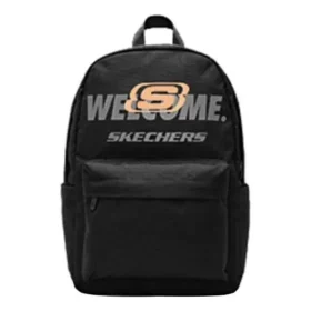 Scolor Logo Printed Backpack “Black Gold Grey”