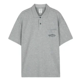Short Sleeve Polo Shirt “Grey”
