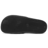 Side Lines Lightweight Cozy Outdoor Sports Slippers Black