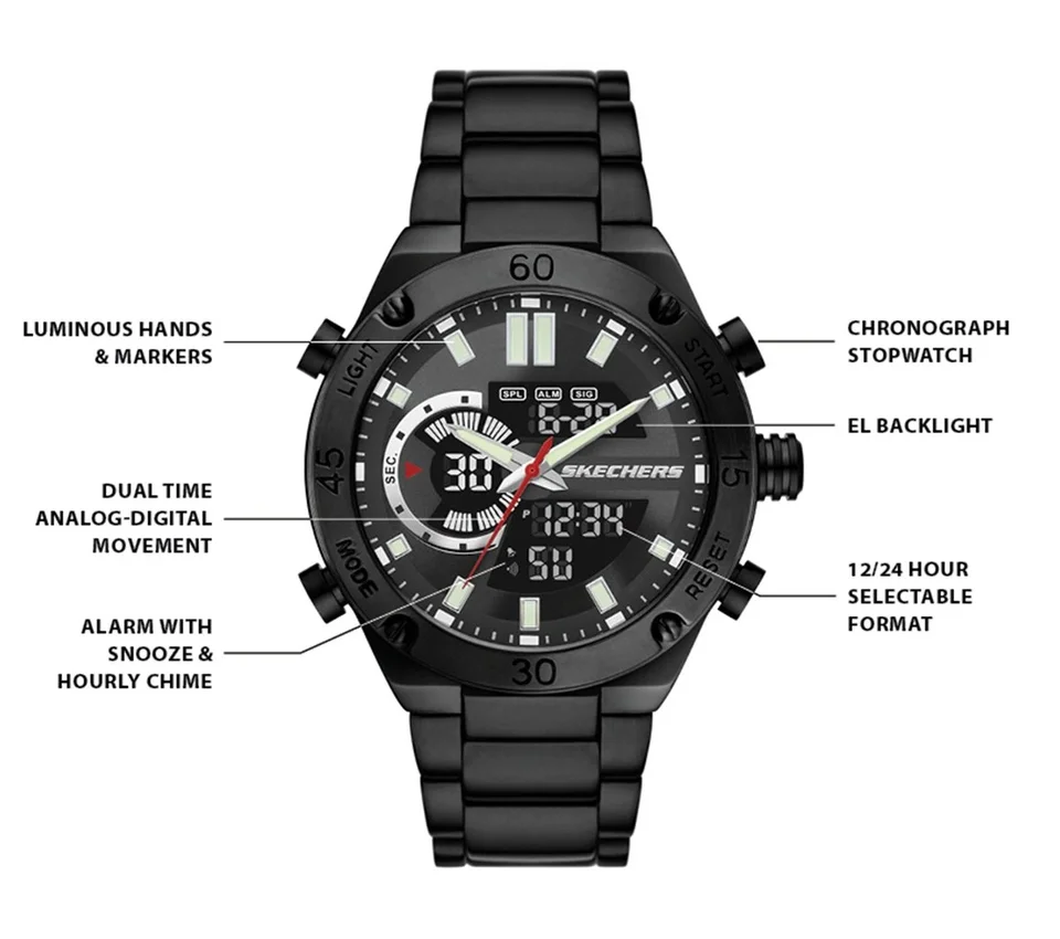 Skechers Analog Chrono Watch Skechers Analog Chrono Watch