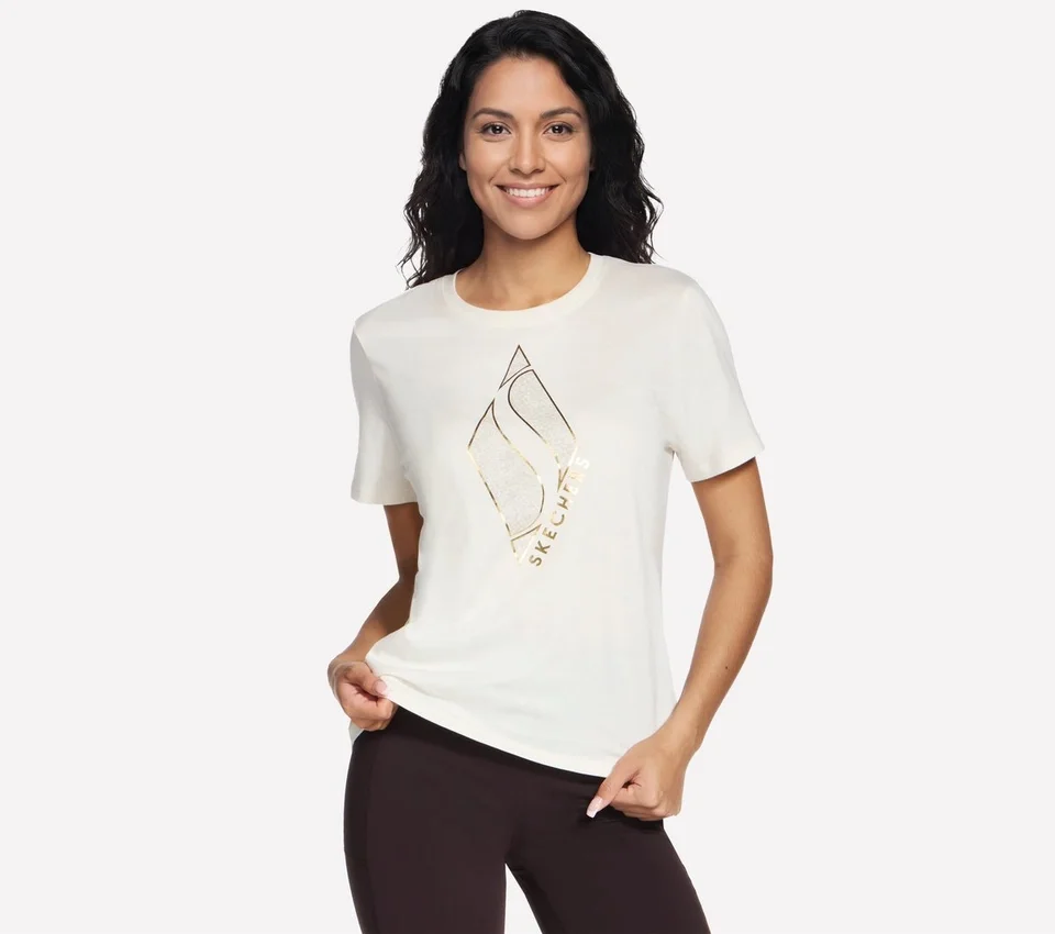 Skechers Cheetah Diamond Tee Skechers Cheetah Diamond Tee