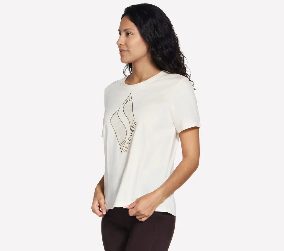 Skechers Cheetah Diamond Tee Skechers Cheetah Diamond Tee