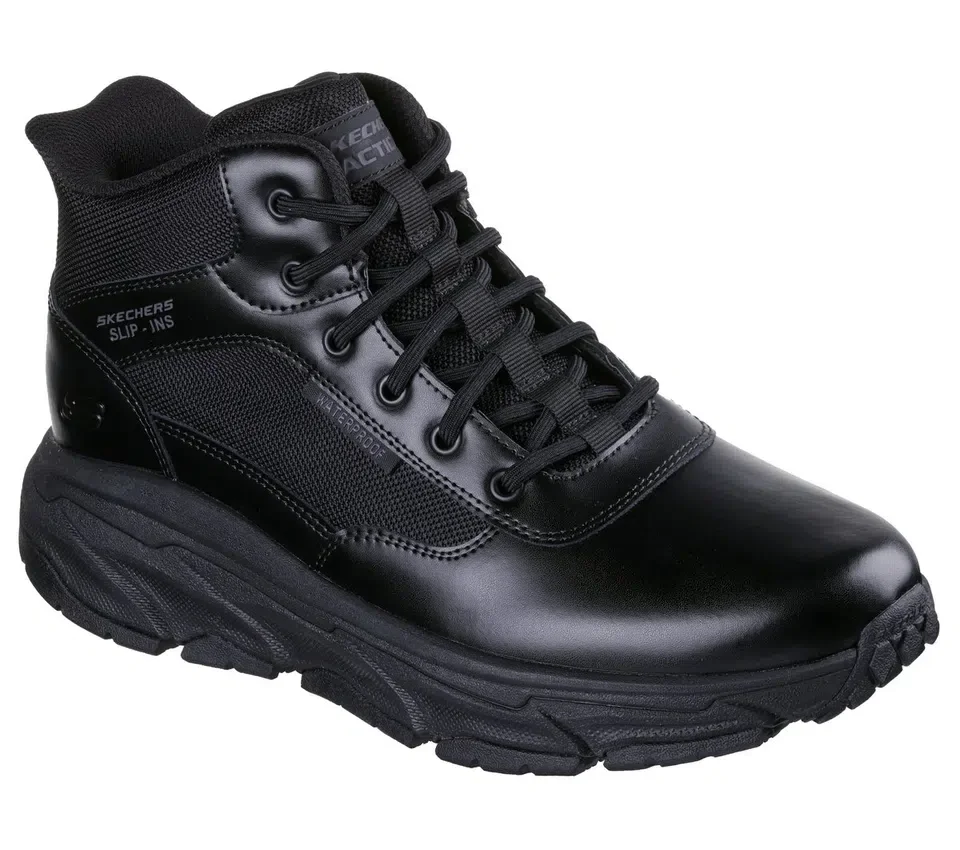 Skechers Slip-in Work Waterproof Slip-Resistant: D’Lux Journey – Redron Skechers Slip-in Work Waterproof Slip-Resistant: D’Lux Journey – Redron