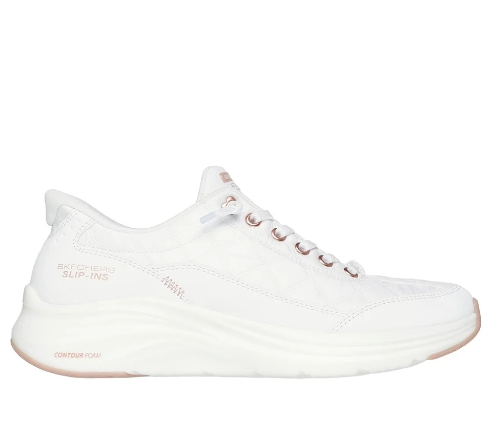 Skechers Slip-ins: Contour Foam – Cozy Fit Golden Hour Skechers Slip-ins: Contour Foam – Cozy Fit Golden Hour