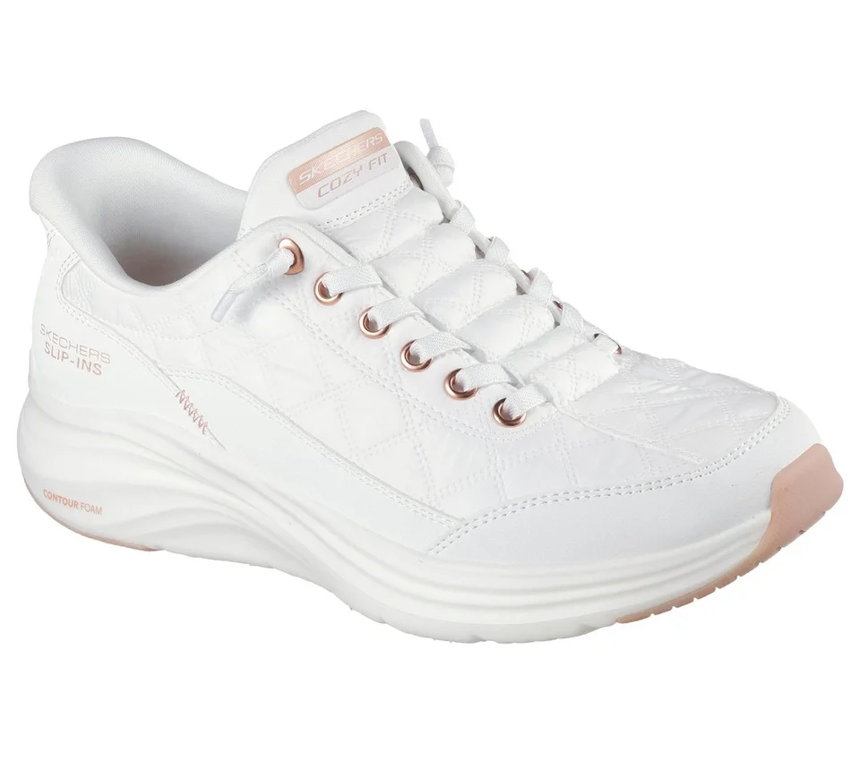 Skechers Slip-ins: Contour Foam – Cozy Fit Golden Hour Skechers Slip-ins: Contour Foam – Cozy Fit Golden Hour