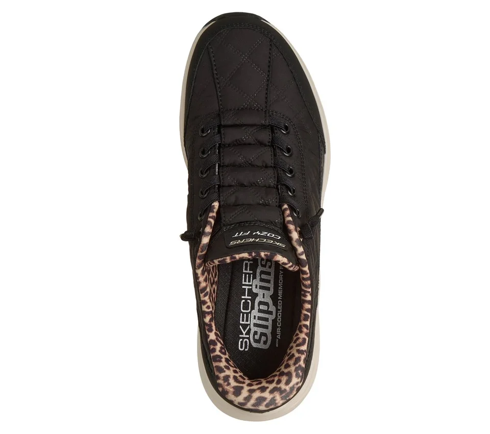 Skechers Slip-ins: Contour Foam – Cozy Fit Leopard Dream Skechers Slip-ins: Contour Foam – Cozy Fit Leopard Dream