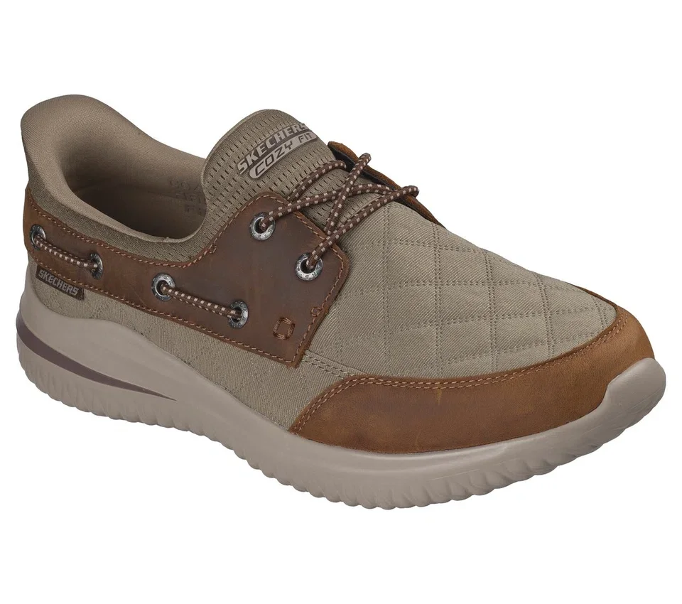 Skechers Slip-ins: Delson 3.0 – Cozy Fit Skipper Skechers Slip-ins: Delson 3.0 – Cozy Fit Skipper