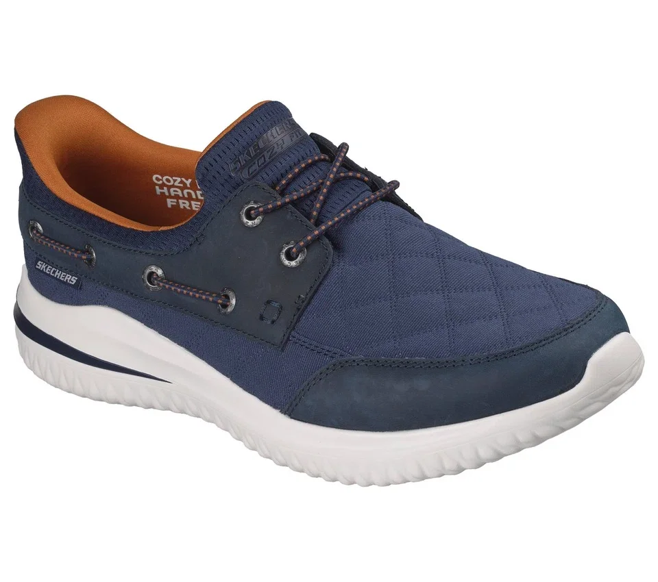 Skechers Slip-ins: Delson 3.0 – Cozy Fit Skipper Skechers Slip-ins: Delson 3.0 – Cozy Fit Skipper