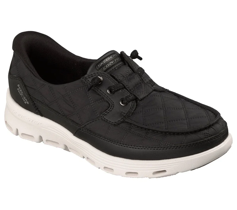 Skechers Slip-ins: Glide-Step Serene – Cozy Fit Newport Skechers Slip-ins: Glide-Step Serene – Cozy Fit Newport