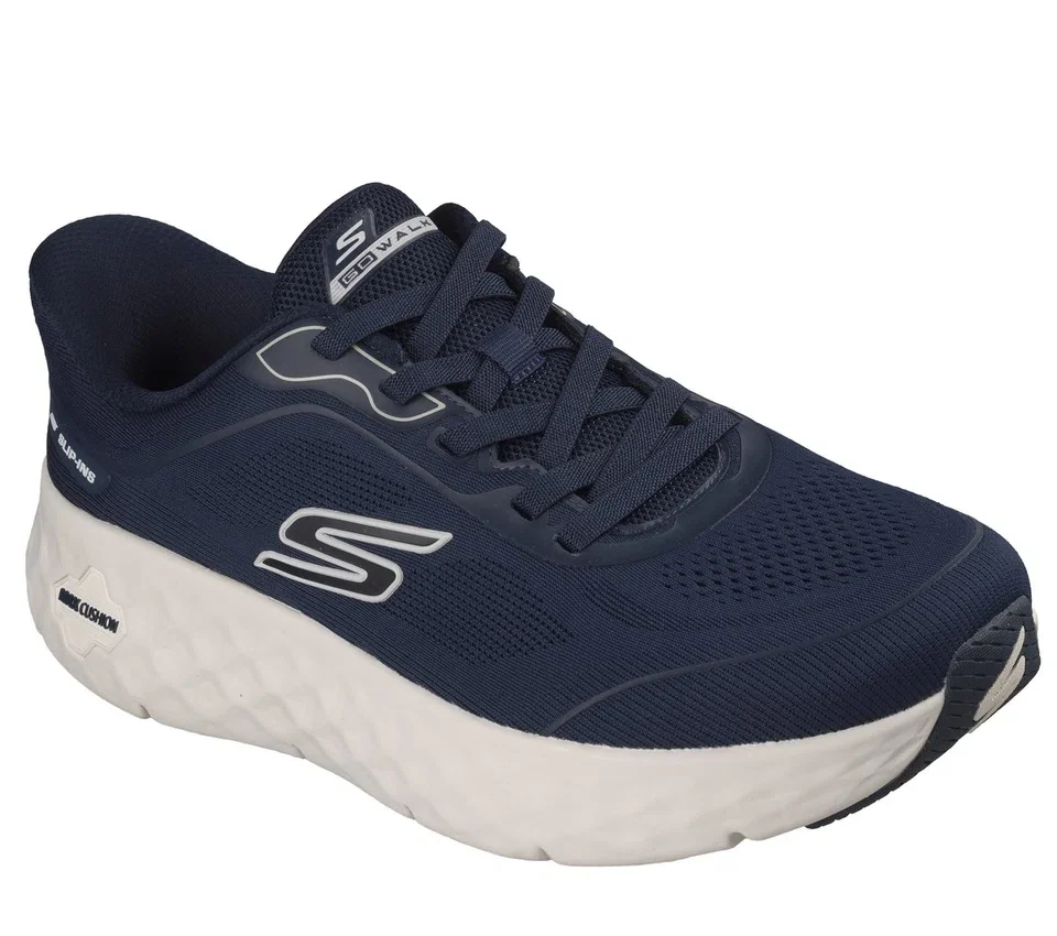 Skechers Slip-ins: GO WALK Max Cushioning Flex – Pave Skechers Slip-ins: GO WALK Max Cushioning Flex – Pave