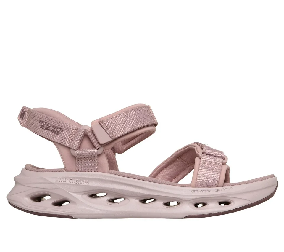 Skechers Slip-ins: Max Cushioning Glide-Step Sandal – Skylar Skechers Slip-ins: Max Cushioning Glide-Step Sandal – Skylar