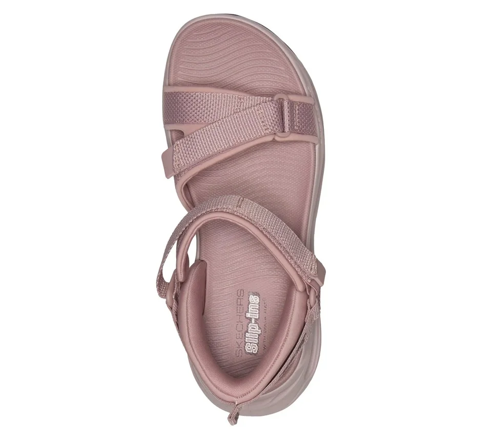 Skechers Slip-ins: Max Cushioning Glide-Step Sandal – Skylar Skechers Slip-ins: Max Cushioning Glide-Step Sandal – Skylar