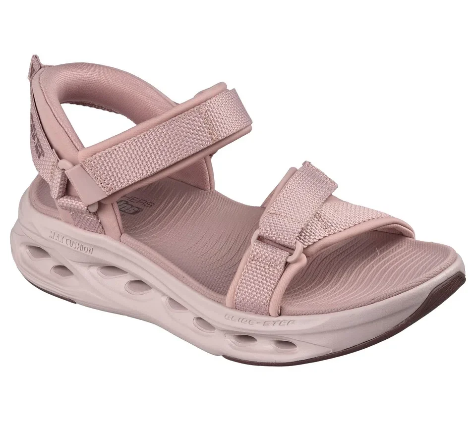 Skechers Slip-ins: Max Cushioning Glide-Step Sandal – Skylar Skechers Slip-ins: Max Cushioning Glide-Step Sandal – Skylar