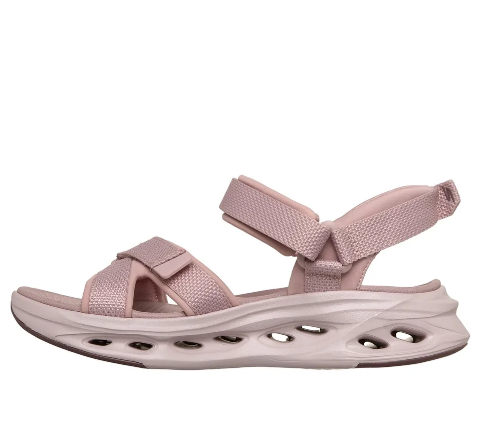 Skechers Slip-ins: Max Cushioning Glide-Step Sandal – Skylar Skechers Slip-ins: Max Cushioning Glide-Step Sandal – Skylar
